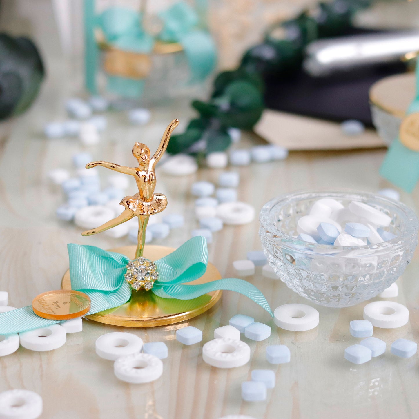 Custom Baby Shower Favors | Ballerina Candy Dish | Elegant Birthday Favors | Unique Thank-You Gifts | Bulk Favors for Guests | Ballet Favors