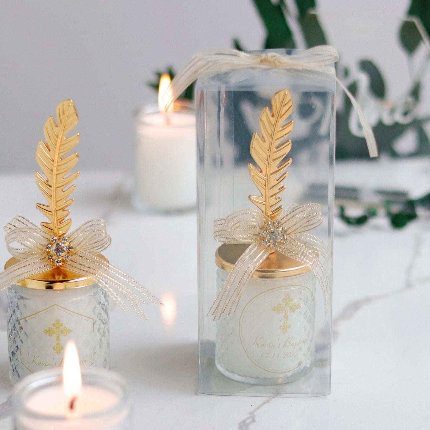 Personalized Wedding Favor Candle | Elegant Party Favors | Luxury Gifts for Guests | Unique Wedding Party Favors