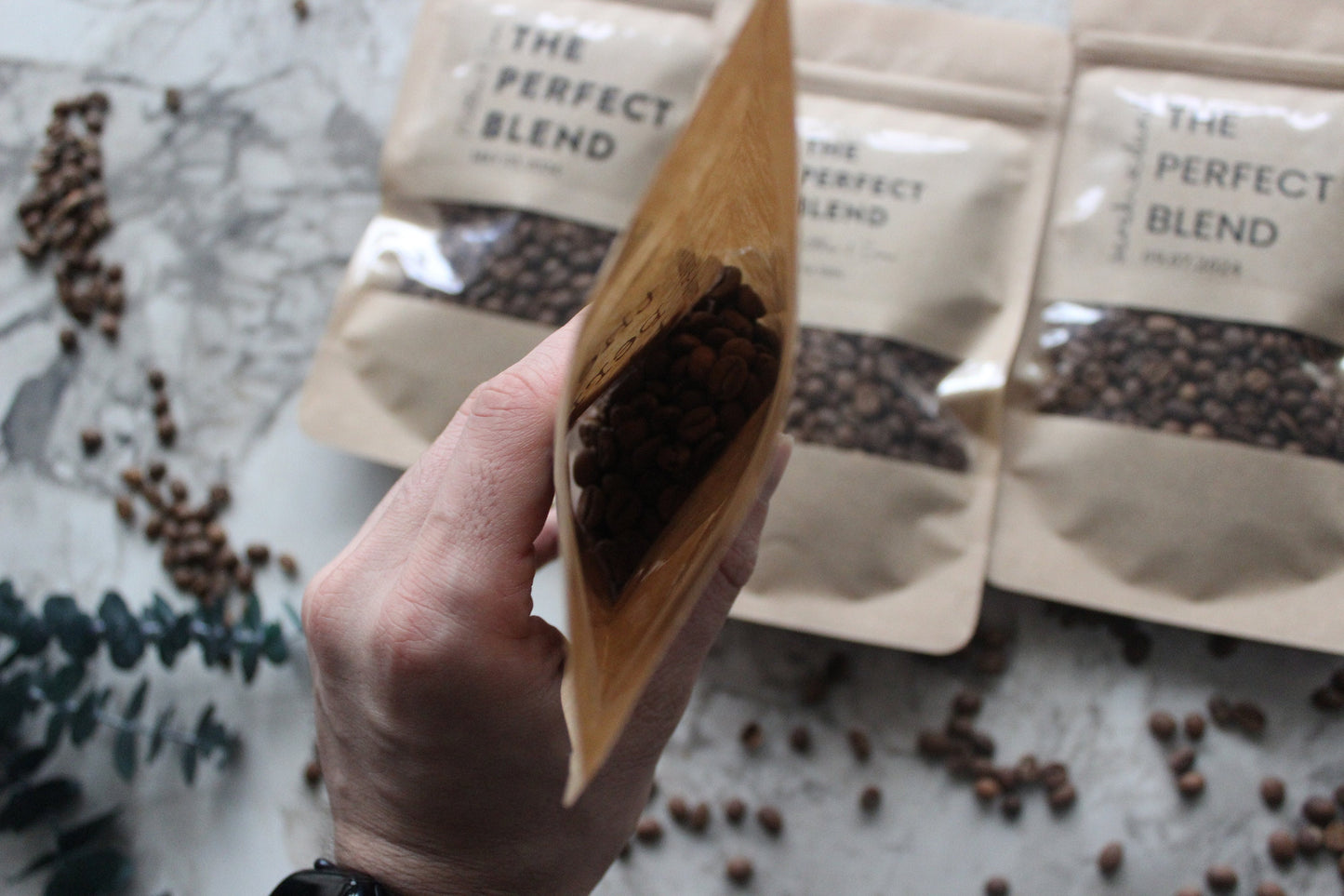Personalized Favors Extra Large Coffee Bags, Wedding Favors XL The Perfect Blend Coffee Bags Do It Yourself, Bridal Shower Favors