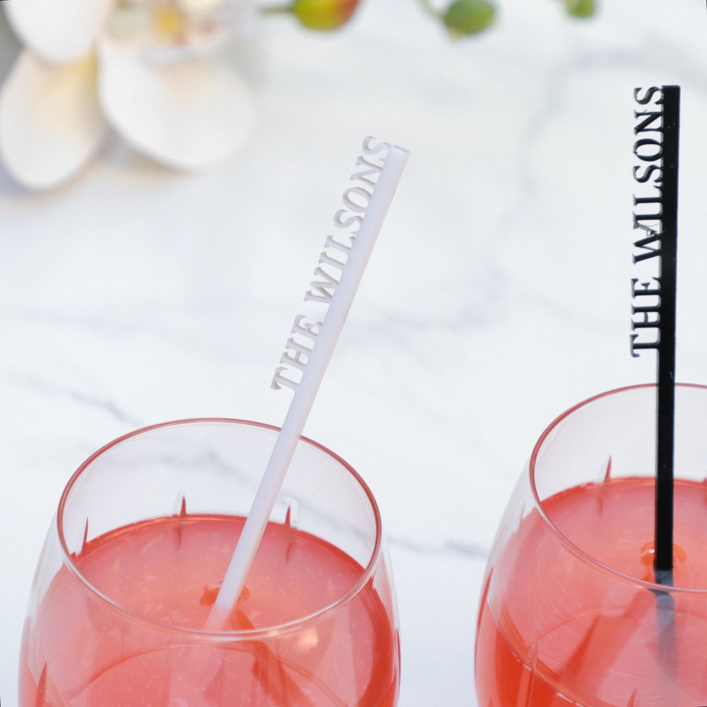 50 Pieces Wedding Drink Stirrers, Personalized Wedding Cocktail Sticks, Custom Party Drink Stirrers, Wedding Favors, Signature Drink