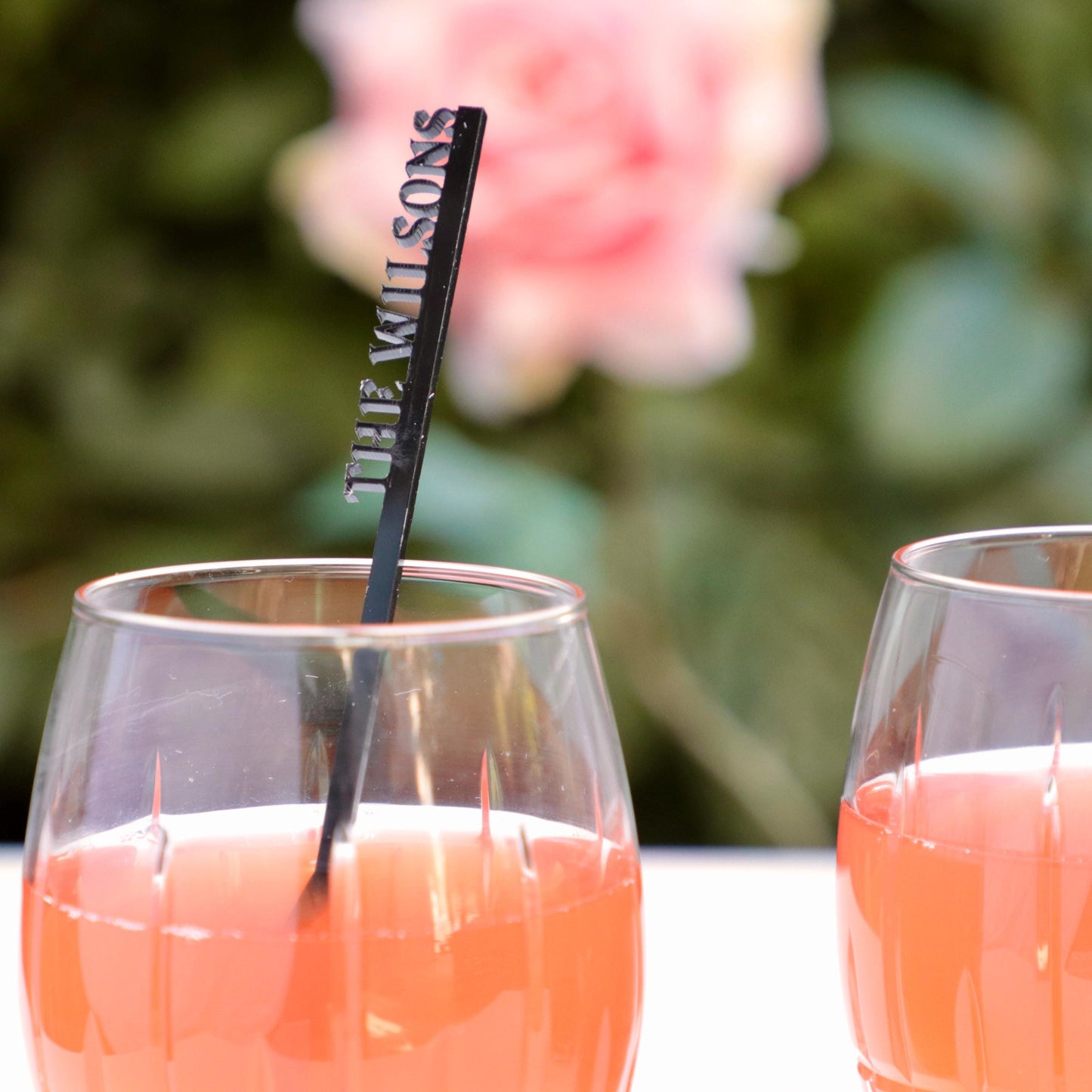 50 Pieces Custom Wedding Drink Stirrers, Personalized Cocktail Sticks, Wedding Favors, Custom Party Decors, Signature Drink Accessories