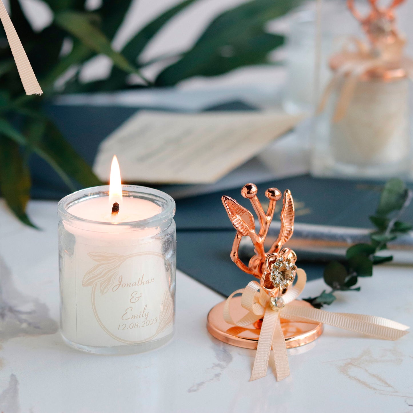 Bulk Bridesmaid Proposal Candle |  Bridal Shower Gift | Bridesmaid Gift | Bridal Party Favor | Maid of Honor Gift | Candle Favors