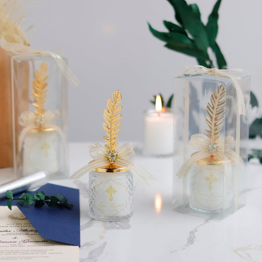 Personalized Wedding Favor Candle | Elegant Party Favors | Luxury Gifts for Guests | Unique Wedding Party Favors