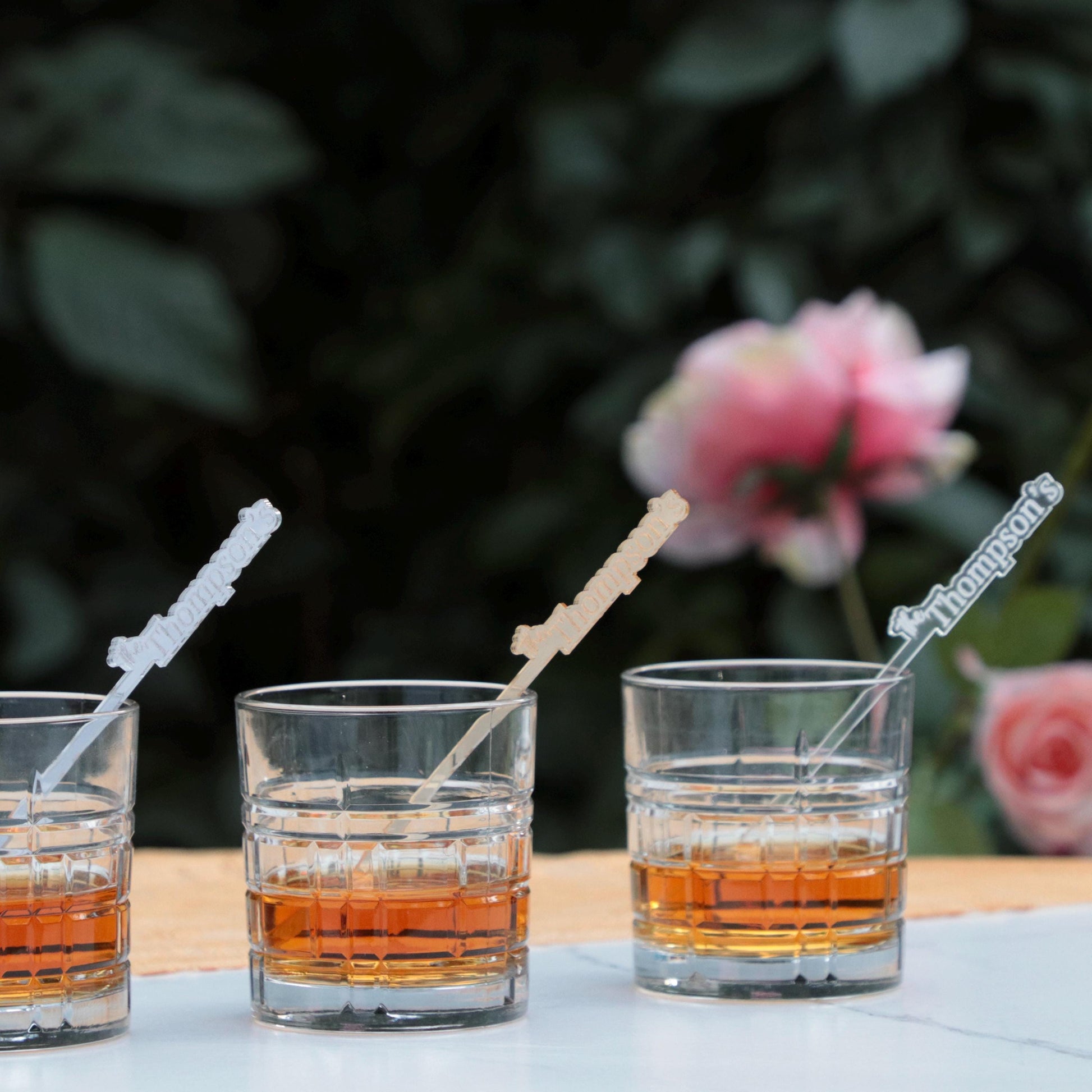 50 PCS Drink Stirrers, Wedding Drink Sticks, Cocktail Favors for Guests, Signature Drink, Wedding Table Decor, Wedding Serving & Dining