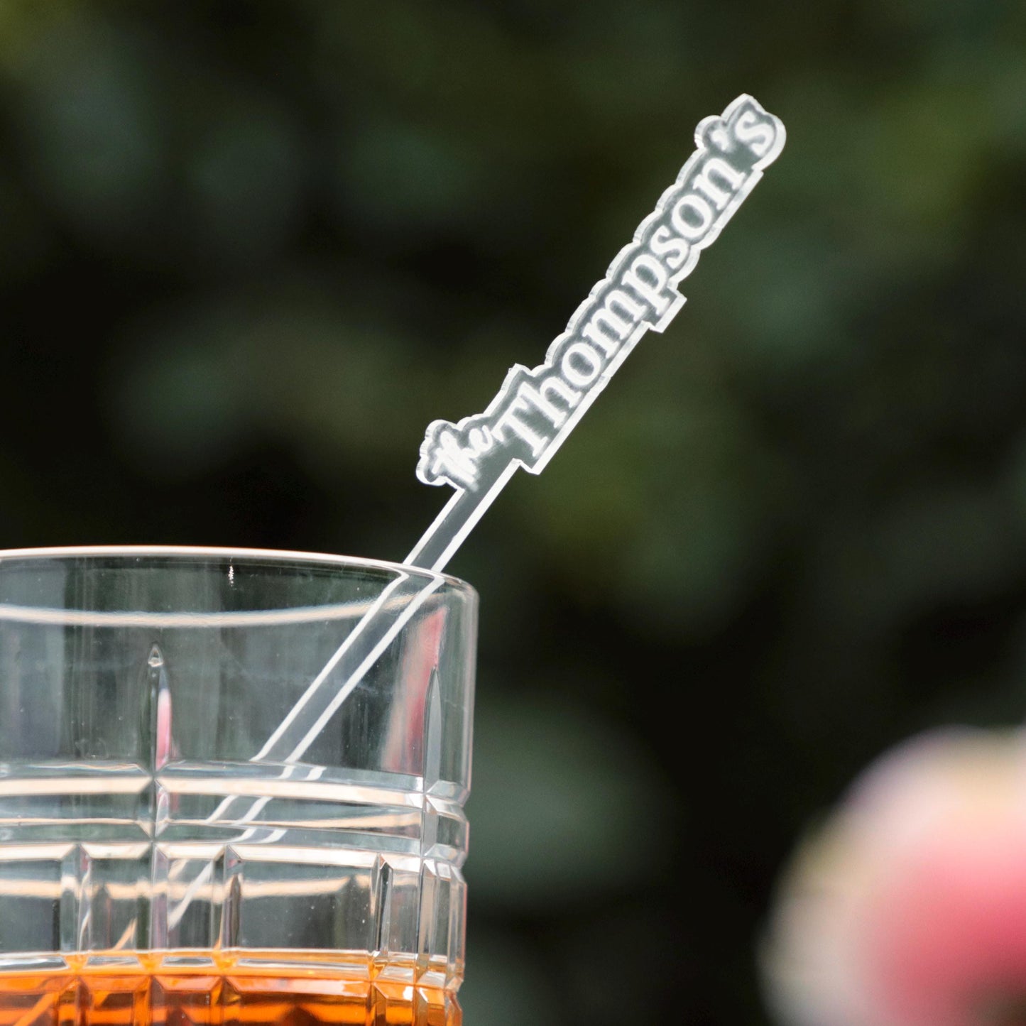 50 Pieces Bulk Wedding Stirrers, Laser Cut Cocktail Drink Sticks, Wedding Favors, Signature Drink Decor